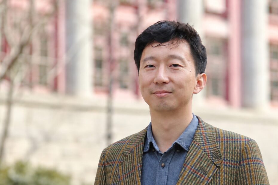 Xiaoyu Lu, professor at Peking University’s School of International Studies, pictured outdoors in an academic setting